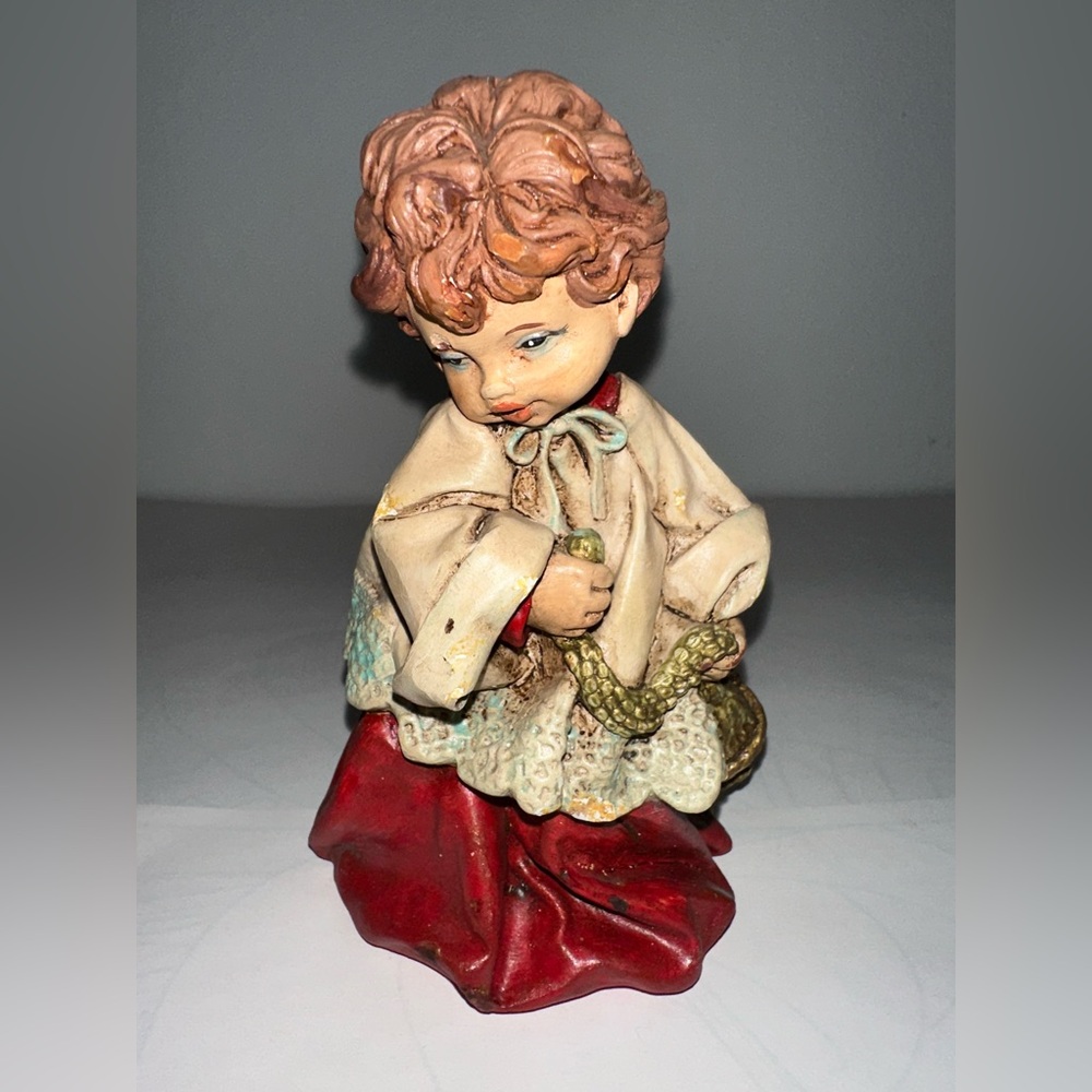 Vintage Fontanini Simonette Italian choir boy